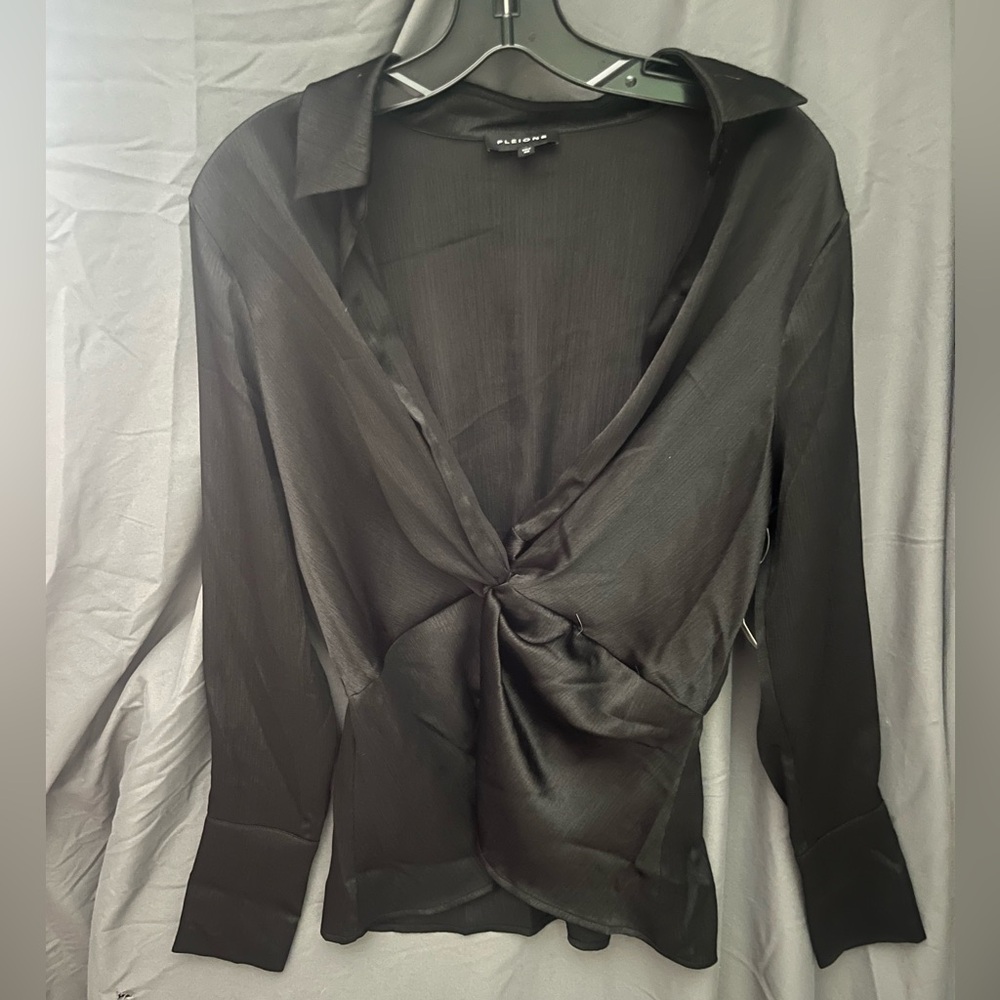 Pleione Black Women's Top